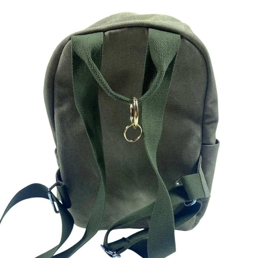 Disney Pixar Up Wilderness‎ Explorer Canvas Slouch SM Backpack Soft 13” Patches